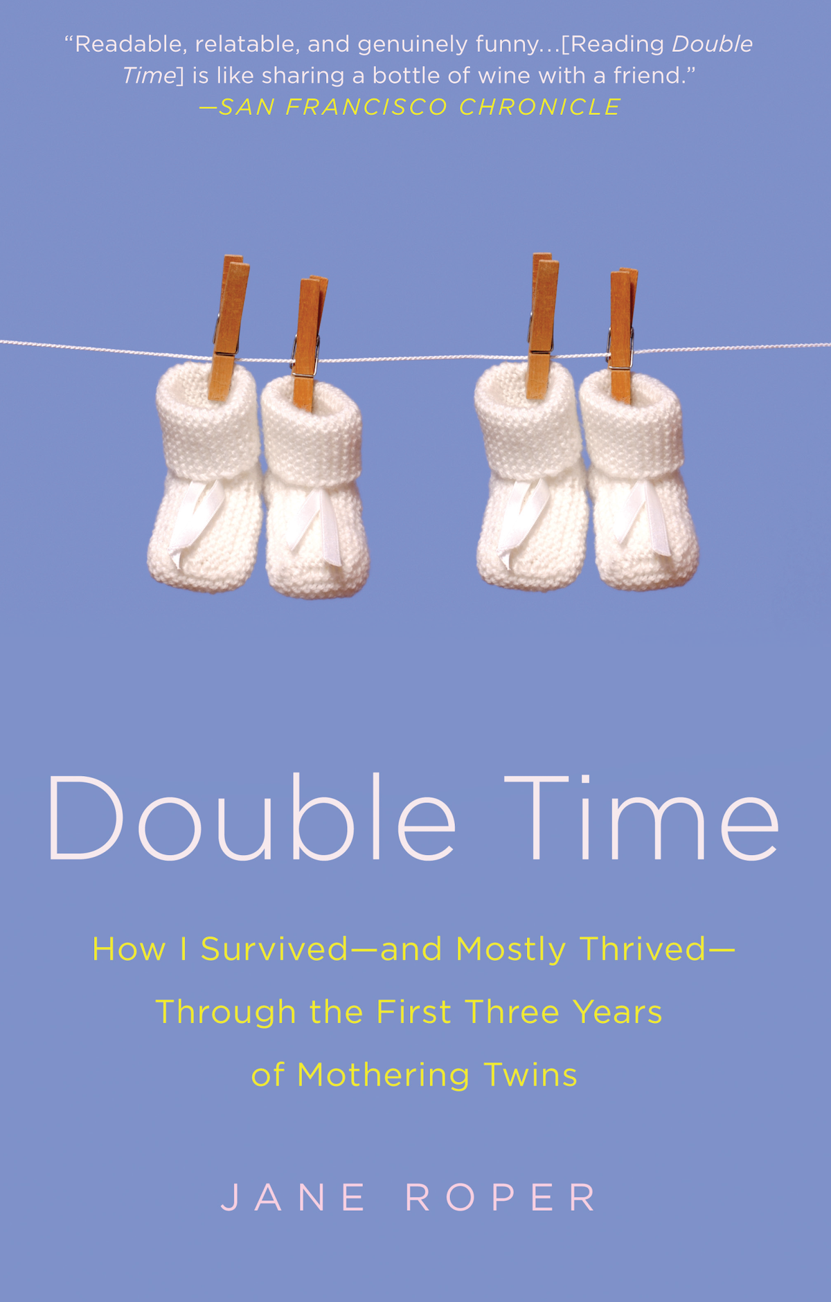 Cover of the memoir Double Time by Jane Roper